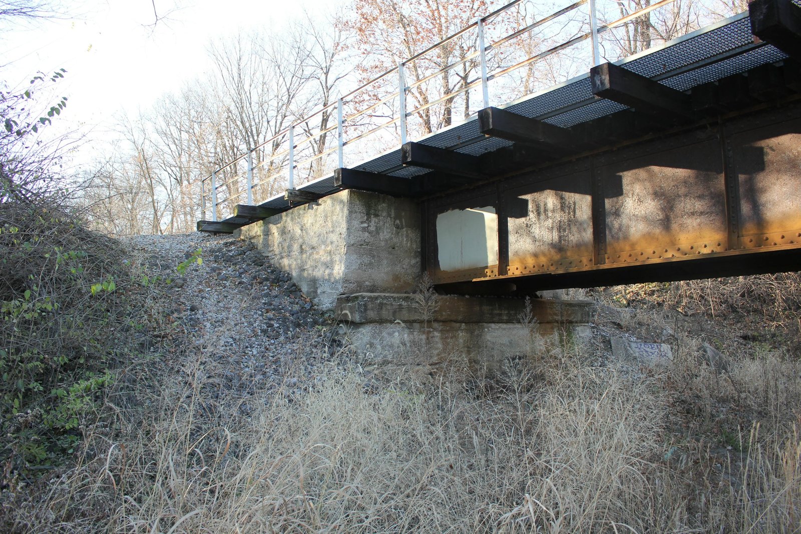 West abutment